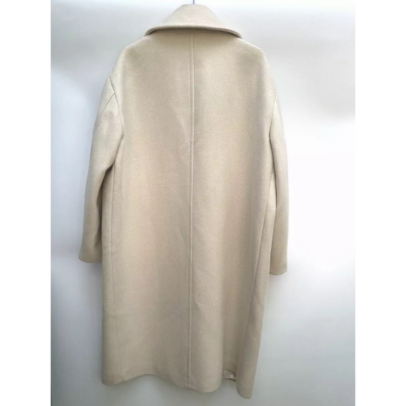 Zara oversized cream coat - Picture 15 of 17